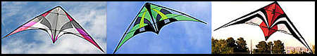 Purchase High Performance Two Line Stunt Kites from $200.00 to $299.00