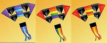 Double French Military Box Kite