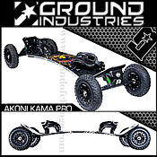 Akoni Kama Pro ground board, mountain board from Ground Industries