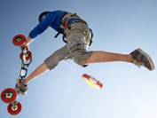 Montana 4 mountain board jumping