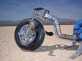 Buggy Front Fork on the Ivanpah Dry Lake Bed