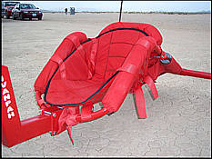 Side view of Ivanpah kite buggy