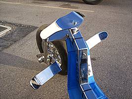 Kite Buggy front fork shine