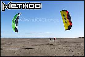 Two Ozone Method Power Kites flying