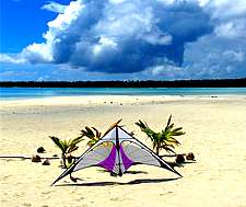 Quantum Pro on the beach