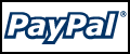 We proudly accept Paypal