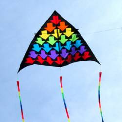 19 Foot Delta Rainbow Arrows