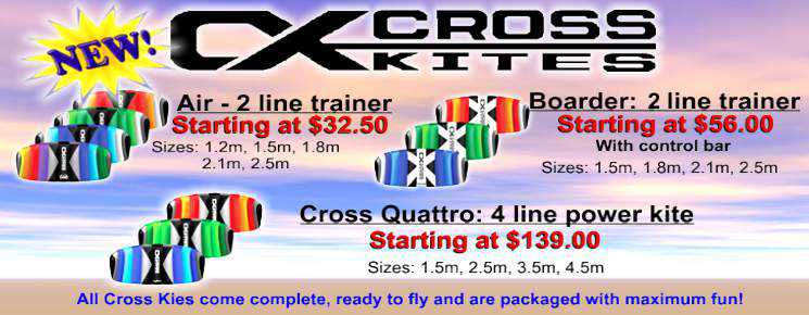 Cross Kites by Peter Lynn